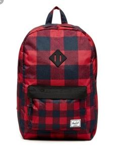Herschel  buffalo plaid backpack